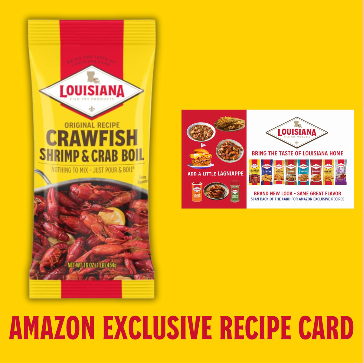 Louisiana Fish Fry Plated seafood with Cajun aroma and balanced heat.