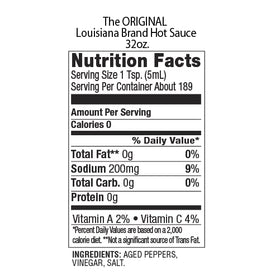 Louisiana Original Hot Sauce pour stream captures smooth finish and balanced spice