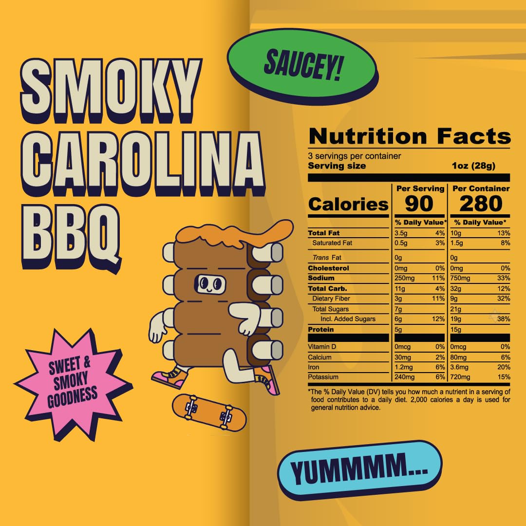 Louisville Jerky Co. General Tso bag, savory vegan jerky with heat and depth