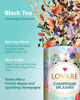 LOVARE Bahamian Soursop blend with orange blossom, rich and fresh in cup.
