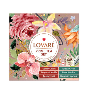Lovare Bahamian Soursop tea bags with tropical hints