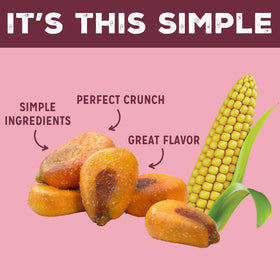Love Corn BBQ lunchbox snack with savory crunch for workouts.