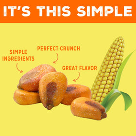 Love Corn Cheddar snack serving, ideal for quick breaks.