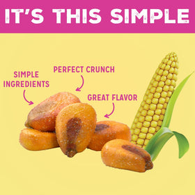 Love Corn gluten-free, non-GMO, kosher snack with clean ingredients.