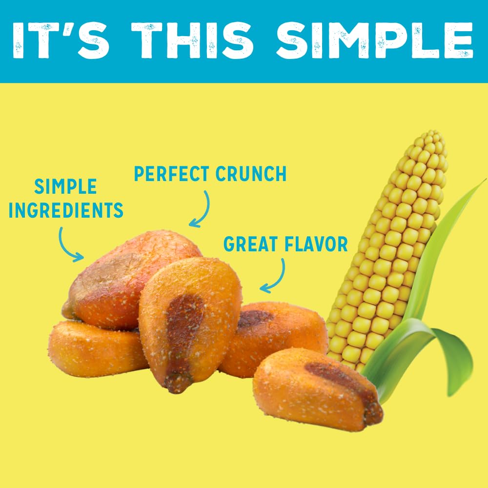 Love Corn Salt & Vinegar snack in bag, grab-and-go option.
