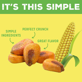 Love Corn Sour Cream & Onion lunchbox-friendly crunch for kids and adults.