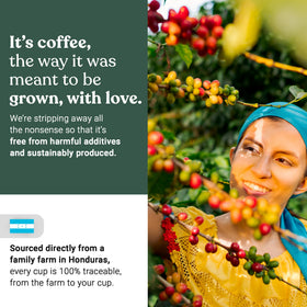 Love Grown Keurig-compatible pods ready for quick, convenient brewing.
