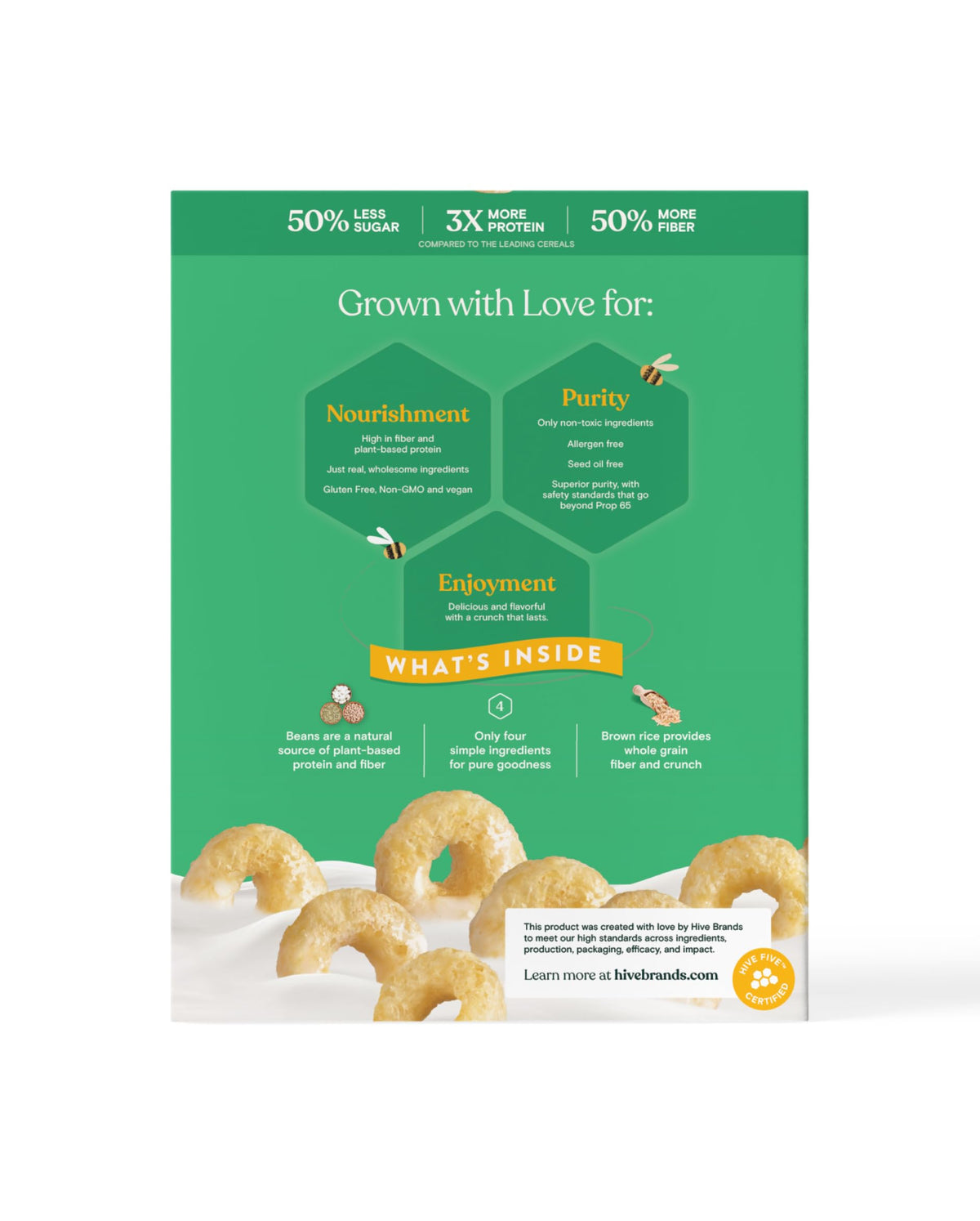 Love Grown Power O’s family enjoys a quick, nourishing breakfast together.