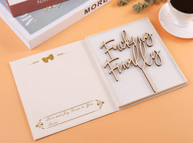 LOVENJOY 5mm wood, food-safe material for durable decoration.