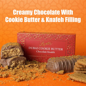 Lovetta Dubai Chocolate Bar Cookie Butter Knafeh individually wrapped for peak freshness on the go.