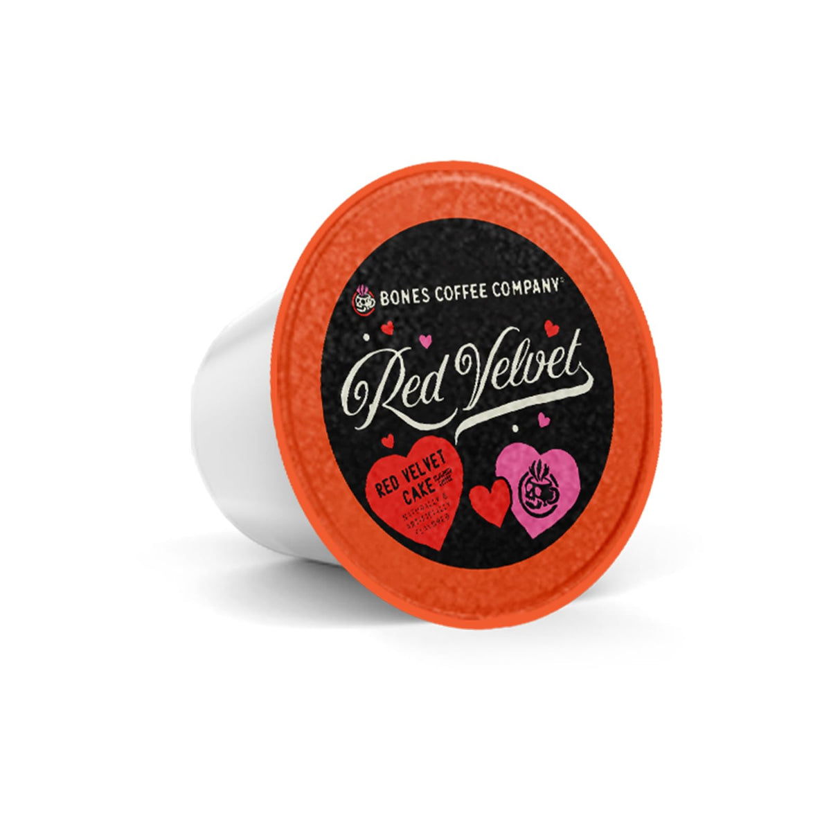 Low-acid, medium-roast Bones Coffee cup emphasizes easy sipping for mornings.