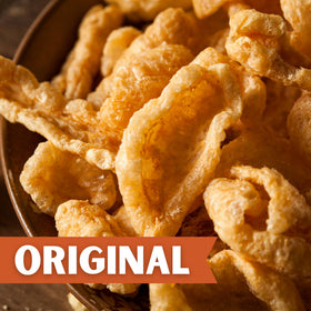 Lowrey's Bacon Curls served with your favorite sauce for flavor