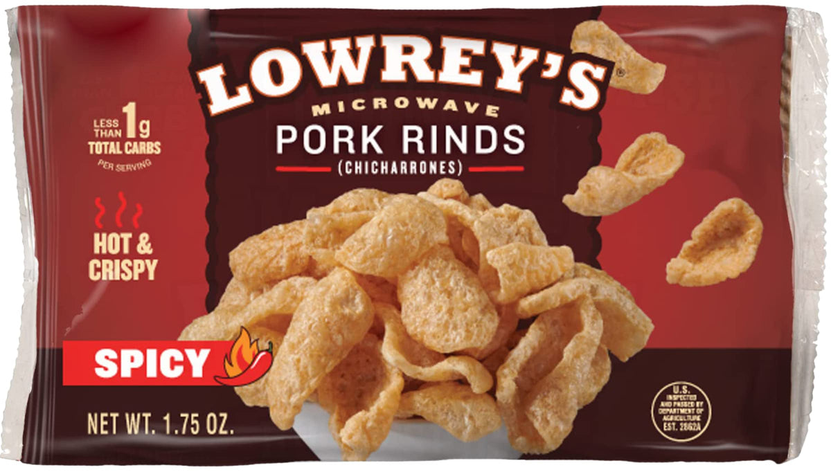 Lowrey's Bacon Curls served with dip demonstrates versatile snacking with sauces.