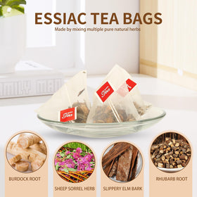Loywoqi Essiac Tea Bags individual sachets for quick preparation.