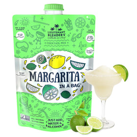 Lt. Blender Margarita in a Bag bag ready for party cocktails.