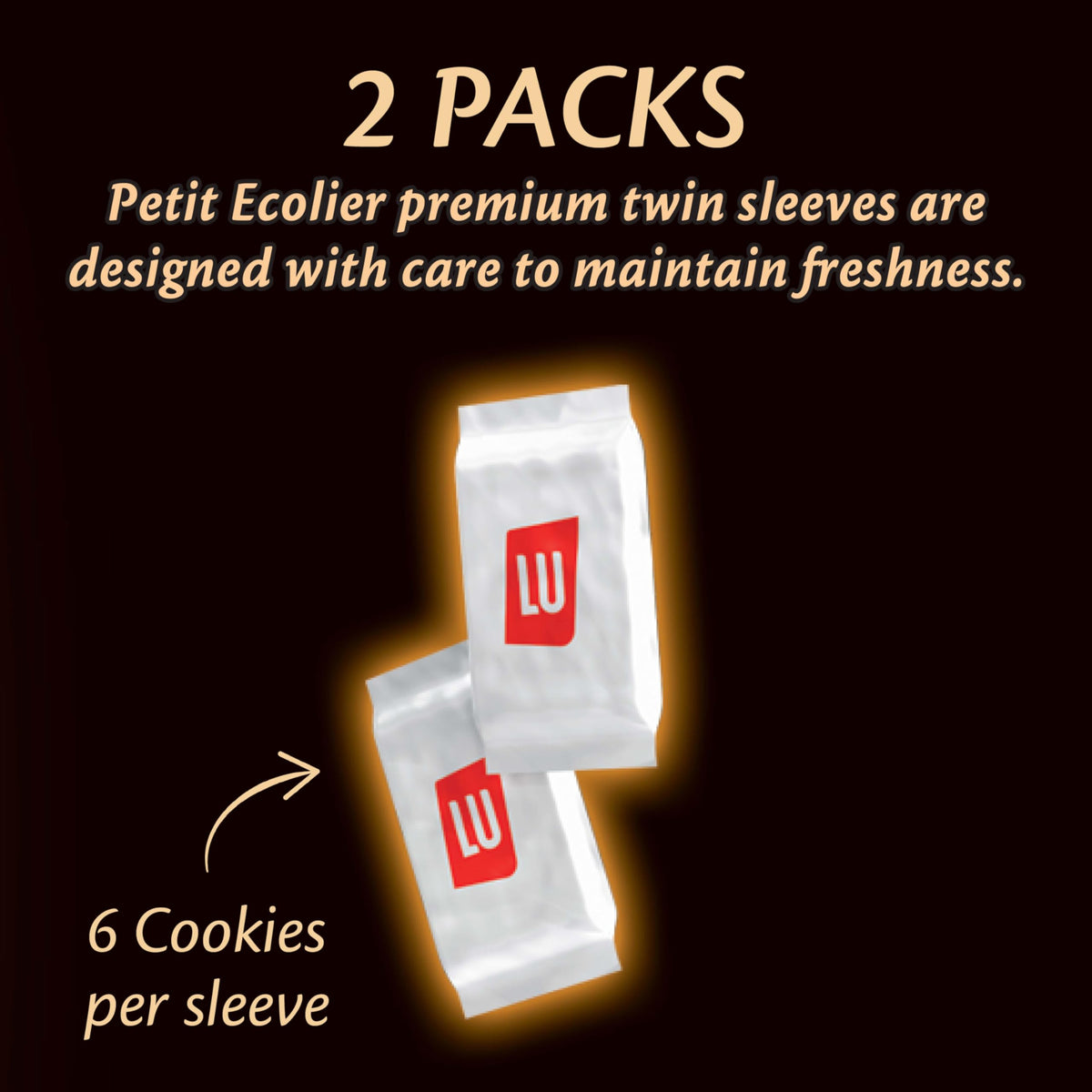 Two-pack per box design helps maintain freshness for celebrations and gatherings.