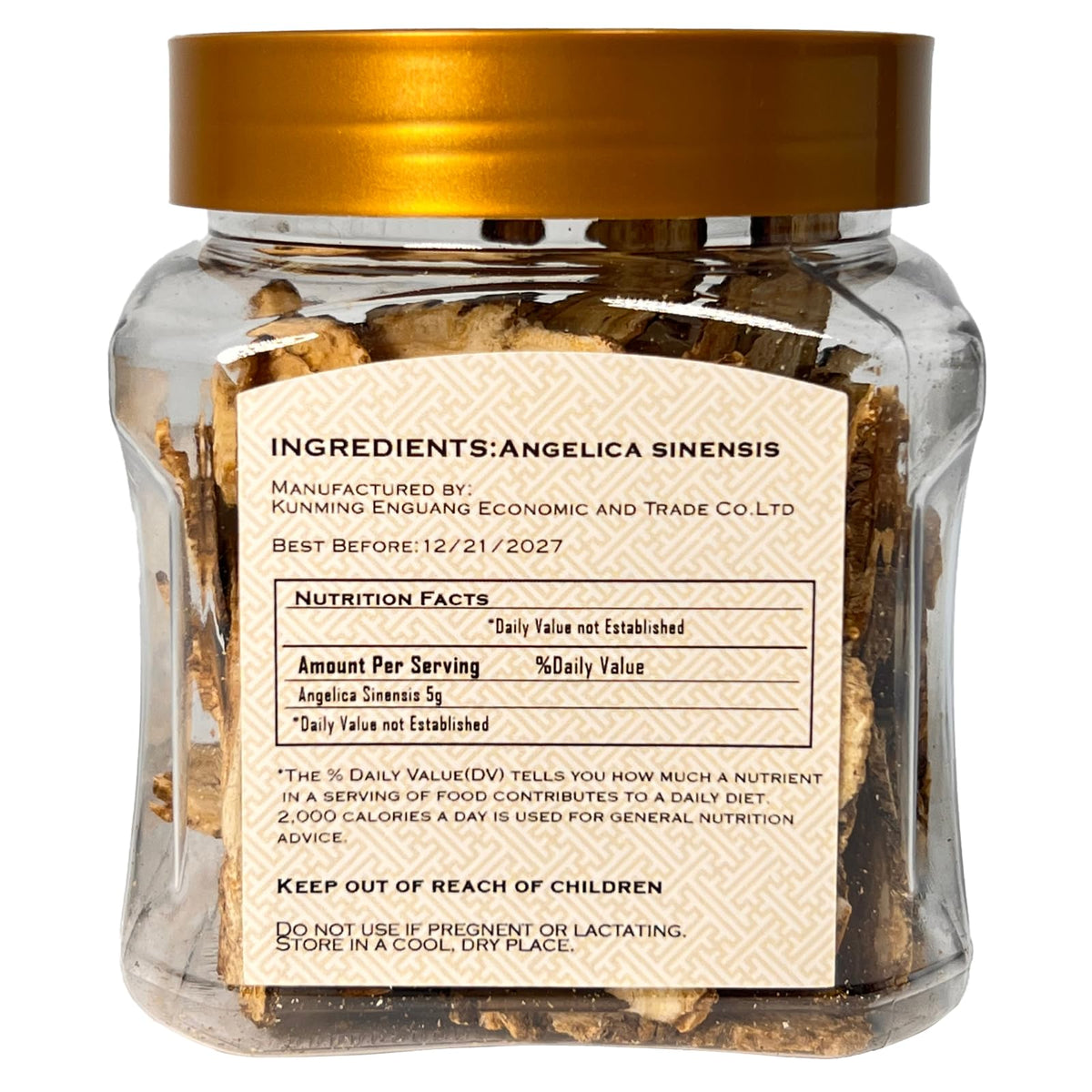 LUCENTIS Dang Gui tea aroma closeup emphasizes earthy, comforting scent