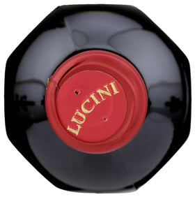 Lucini olive oil peppery finish suggests robust flavor for salads and bruschetta.