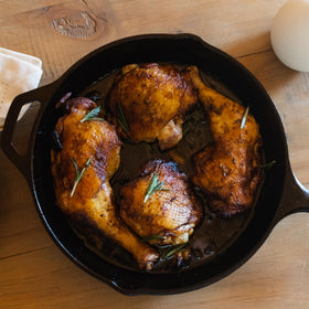 Lucini Premium Select with a chef cooking to elevate meals