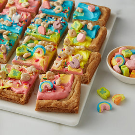 Lucky Charms kid-snack in backpack image suggests easy on-the-go enjoyment.