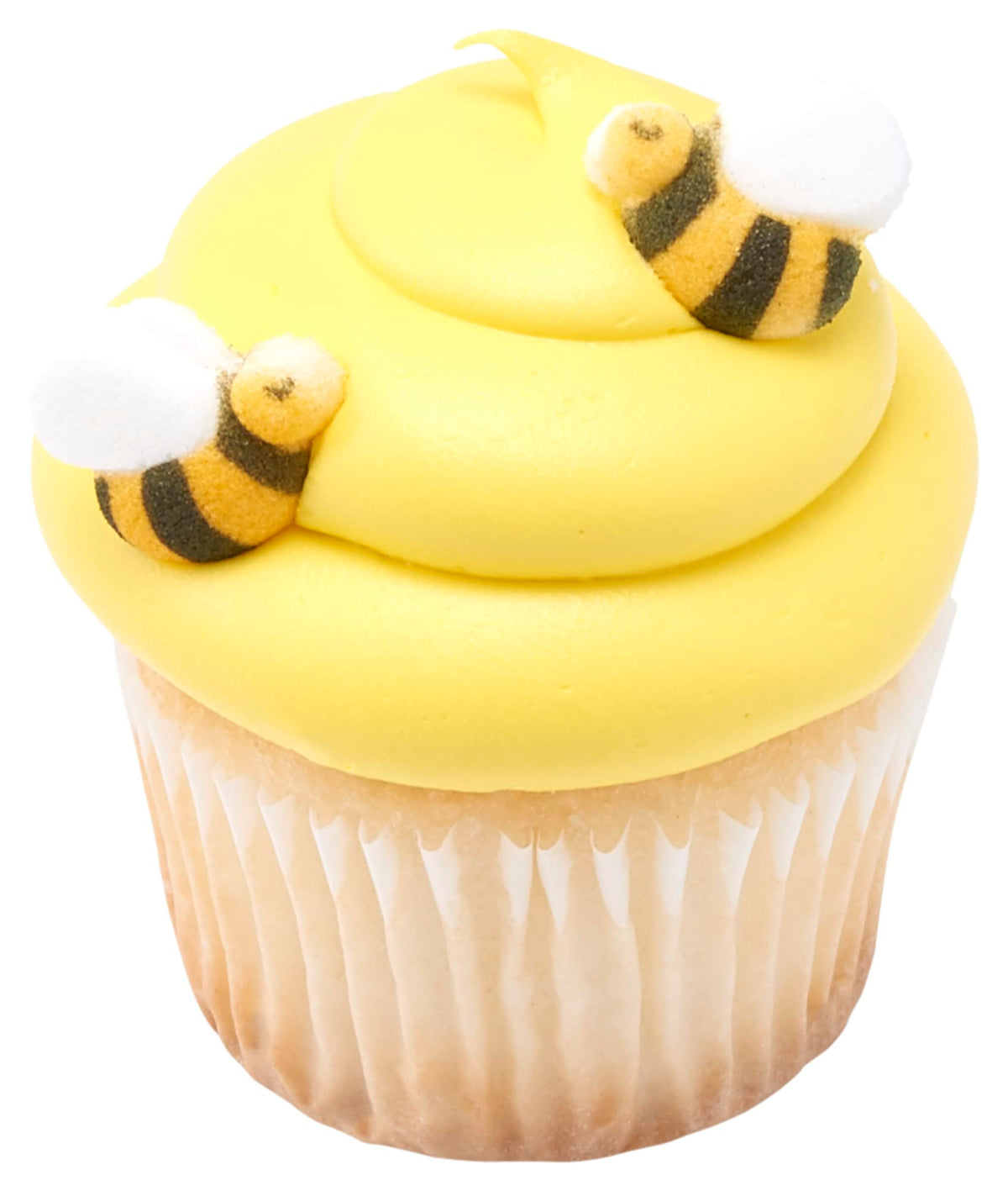 Lucks Dec-Ons 1-inch bee toppers for cupcakes inspire colorful dessert accents.