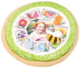 Lucks Dec-Ons bee toppers withstand freezing and thawing without color bleed.