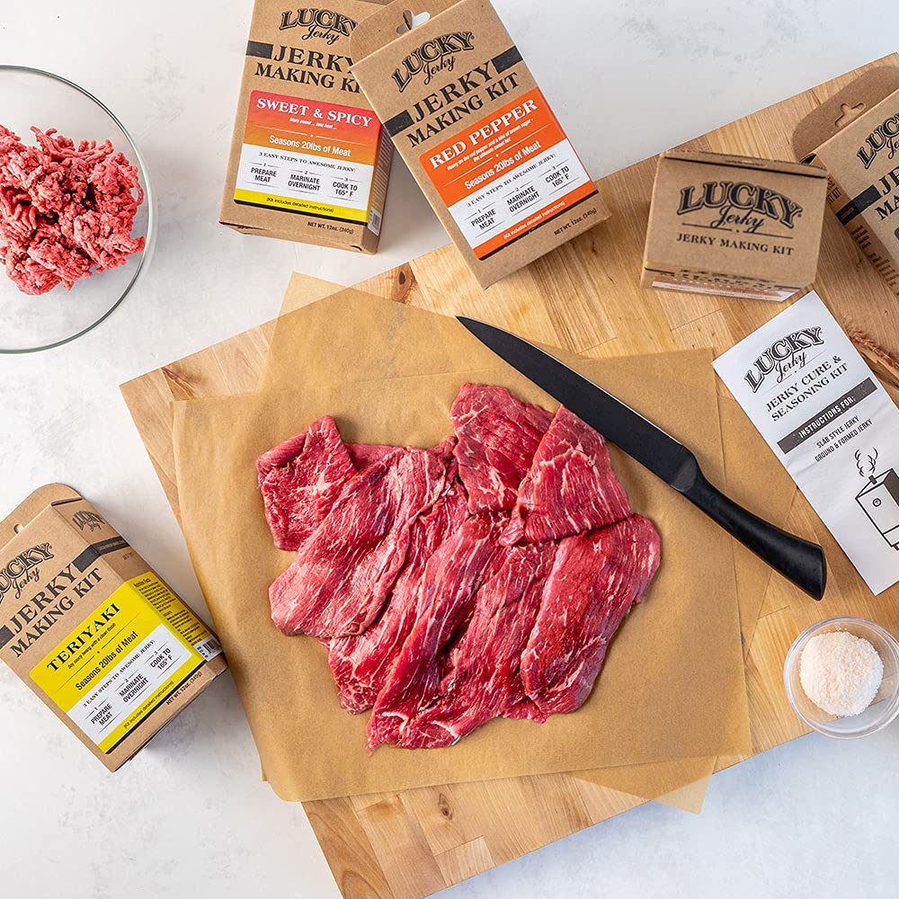 Lucky Beef Jerky The Heat kit drying area for even texture during cure