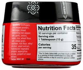 Lucky Foods Seoul Gochujang ingredient panel highlights simple, clean components