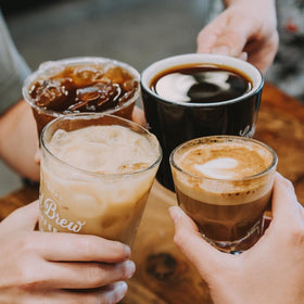 Lucky Goat Arabica beans offer a flavorful decaf experience.