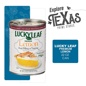 Lucky Leaf four-pack packaging shows convenient ready-to-use portions