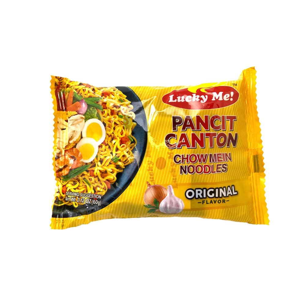 Lucky Me Pancit Canton Original stir-fry noodles for easy weeknight dinners