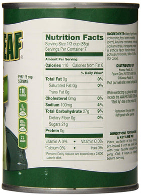 Lucky Leaf Key Lime Pie Filling 2-pack label close-up showing flavor and packaging