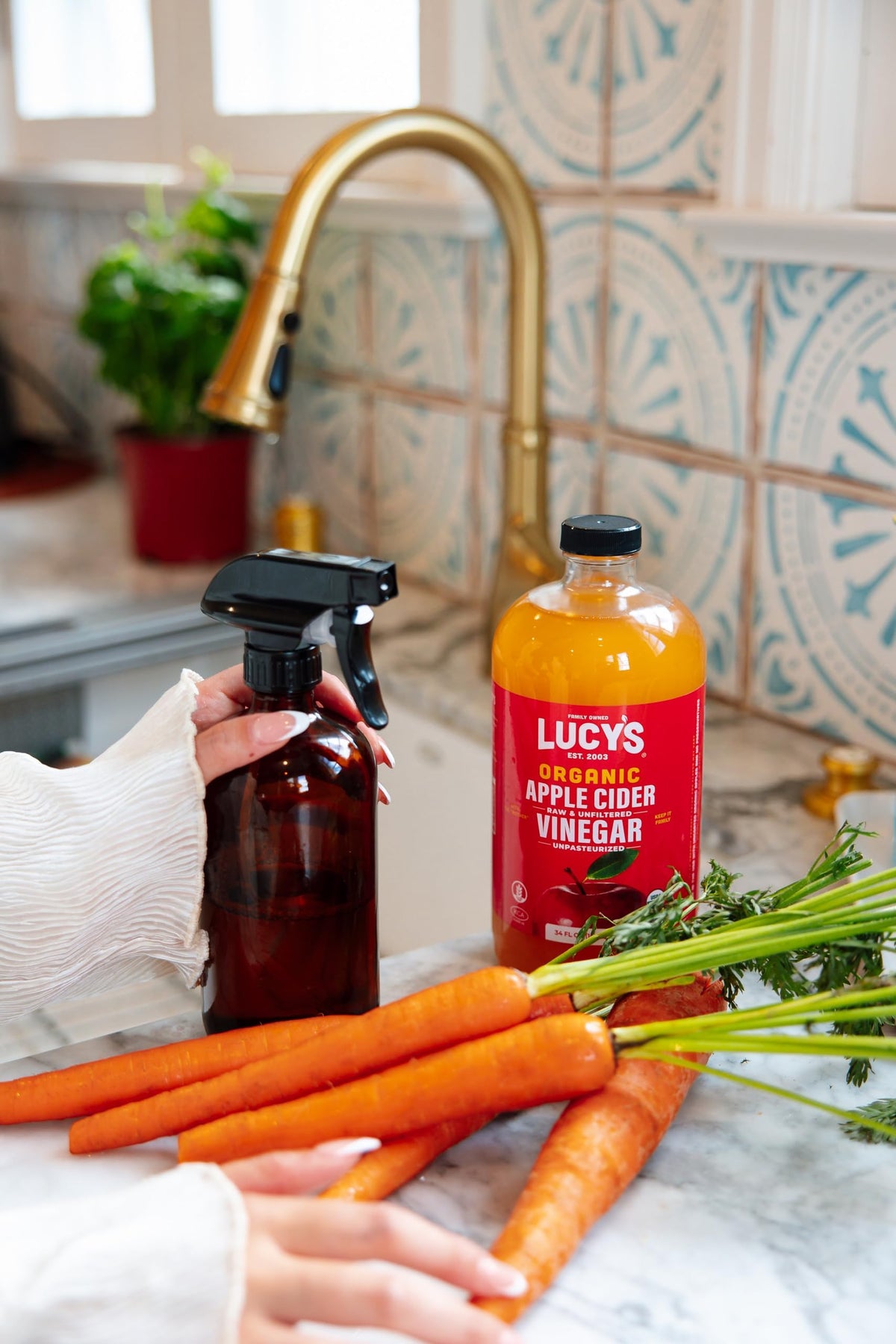 Family-owned brand photo emphasizing the founders.