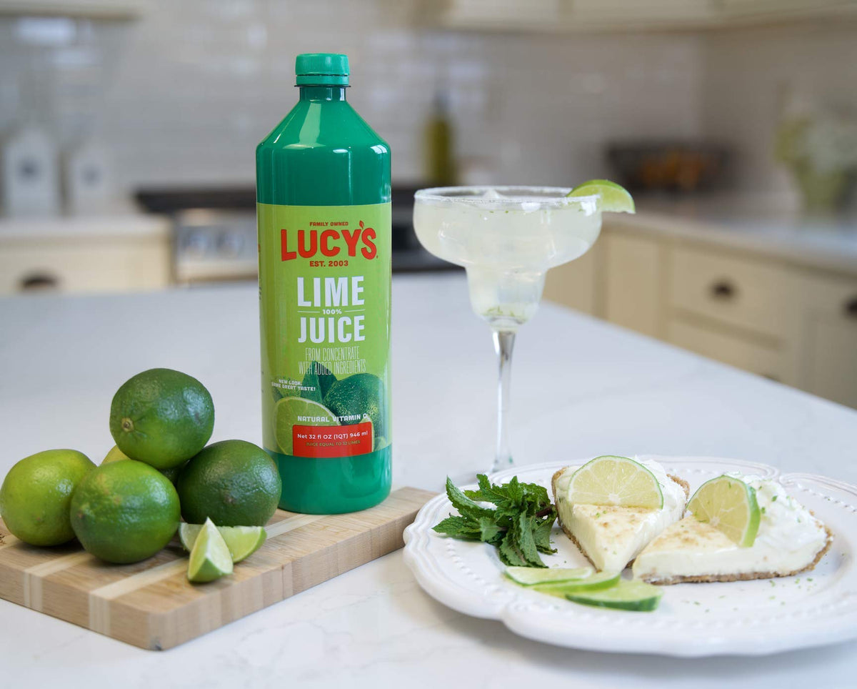 Lucy’s Lime Juice ideal for tea, dressings, and marinades.