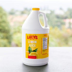 Lucy’s Lemon Juice ready for lemonade, dressings and marinades.