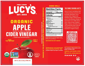 Raw unfiltered vinegar gleams in a bottle, signaling natural flavor potential