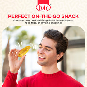 LULU Plantain Chips on-the-go snack option with clean ingredients.