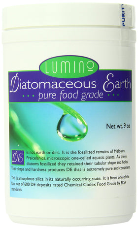 Lumino Home Diatomaceous Earth fresh water pack for pure, safe household use