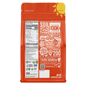 Lundberg Organic Brown Short Grain Rice cooked texture showing clinging grains.