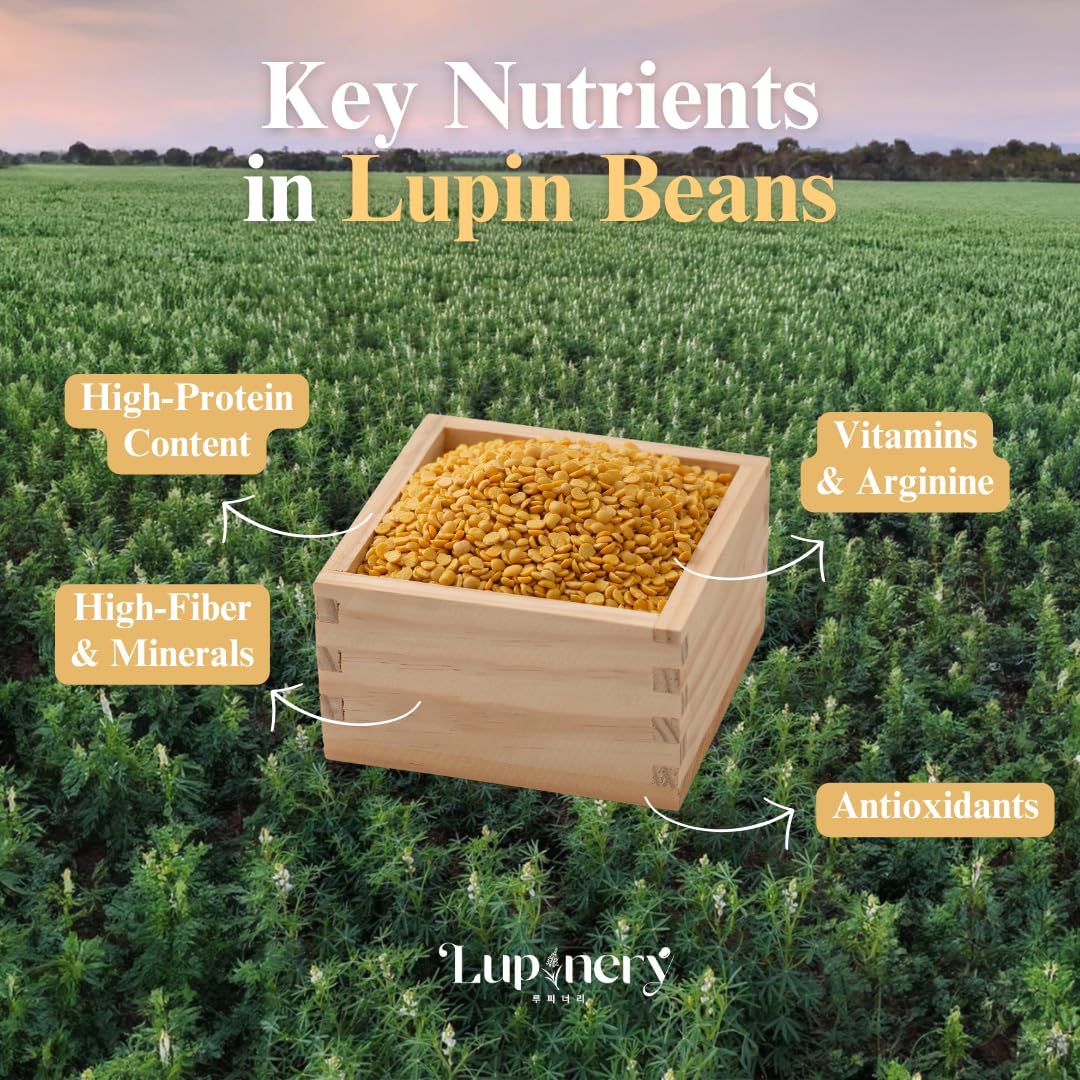 Lupinery Lupin Beans – ideal for plant-based cooking and balanced meals.
