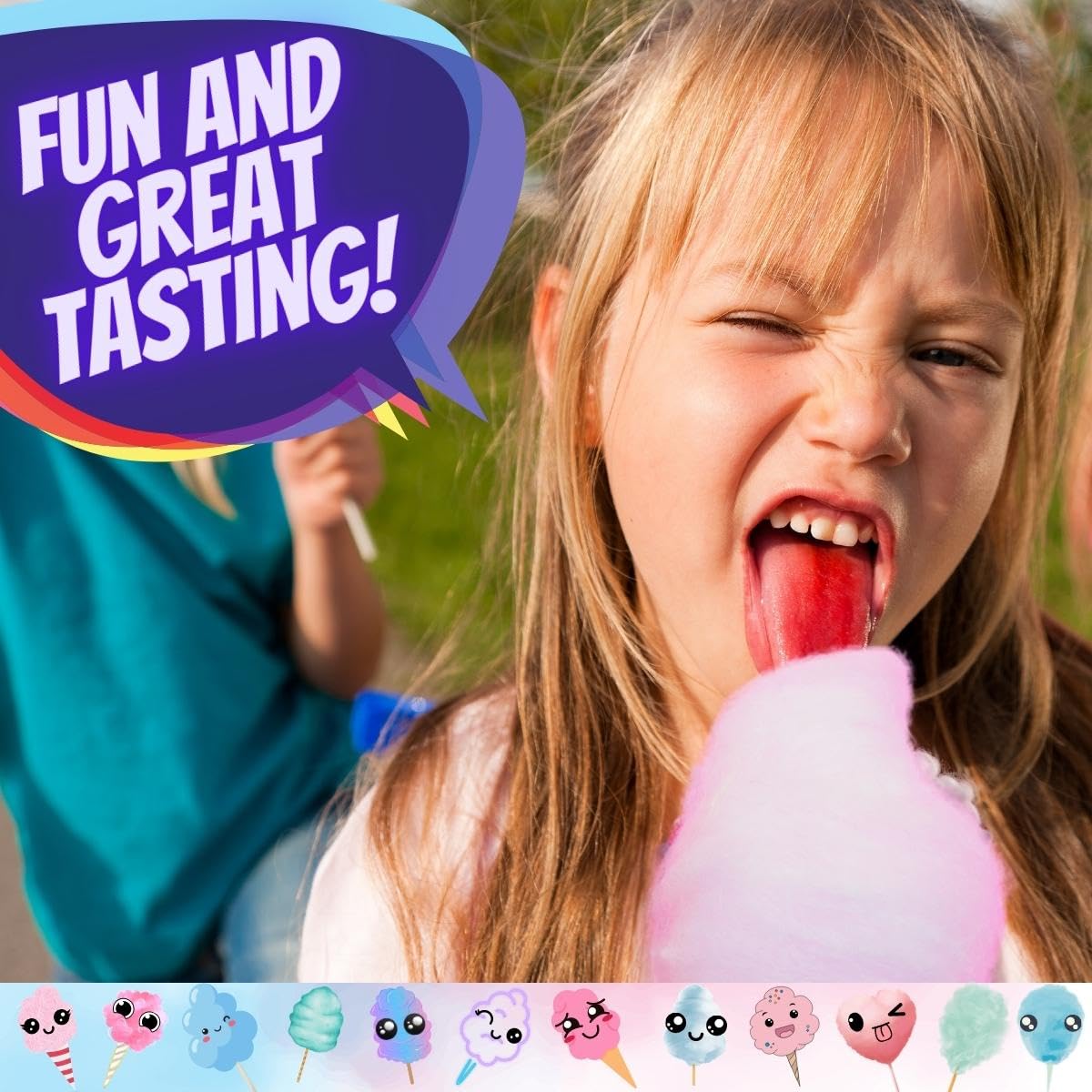 Lupy Lups! party-favors display invites guests to enjoy a playful treat.