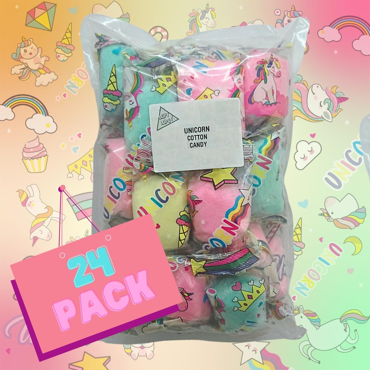 Lupy Lups individually wrapped convenience keeps treats fresh for sharing.