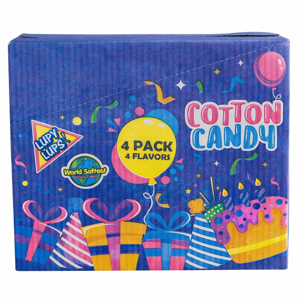 LUPY LUPS! party-ready cotton candy display supports easy checkout and gifting.