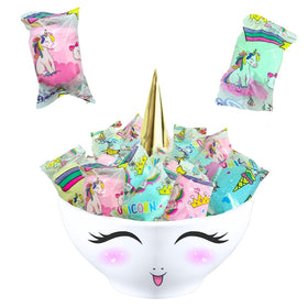 Lupy Lups unicorn-themed party favor brightens any event display.