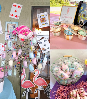 Lupy Lups! Pinatas-ready cotton candy, playful addition to party games.