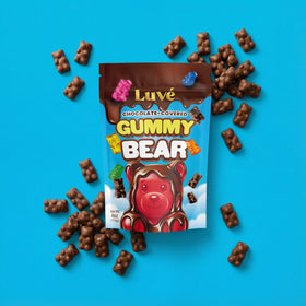 Luve family-friendly snack scene with kids and adults.