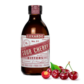 Luxardo Aromatic Infused Bitters enhancing a Manhattan cocktail.