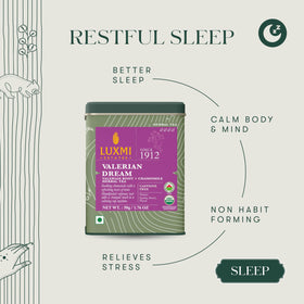 Luxmi Estates lavender blossoms offering relaxing scent in tea.