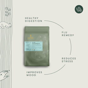 Luxmi Estates Purely Peppermint Tea bags pack neatly for a quick evening brew