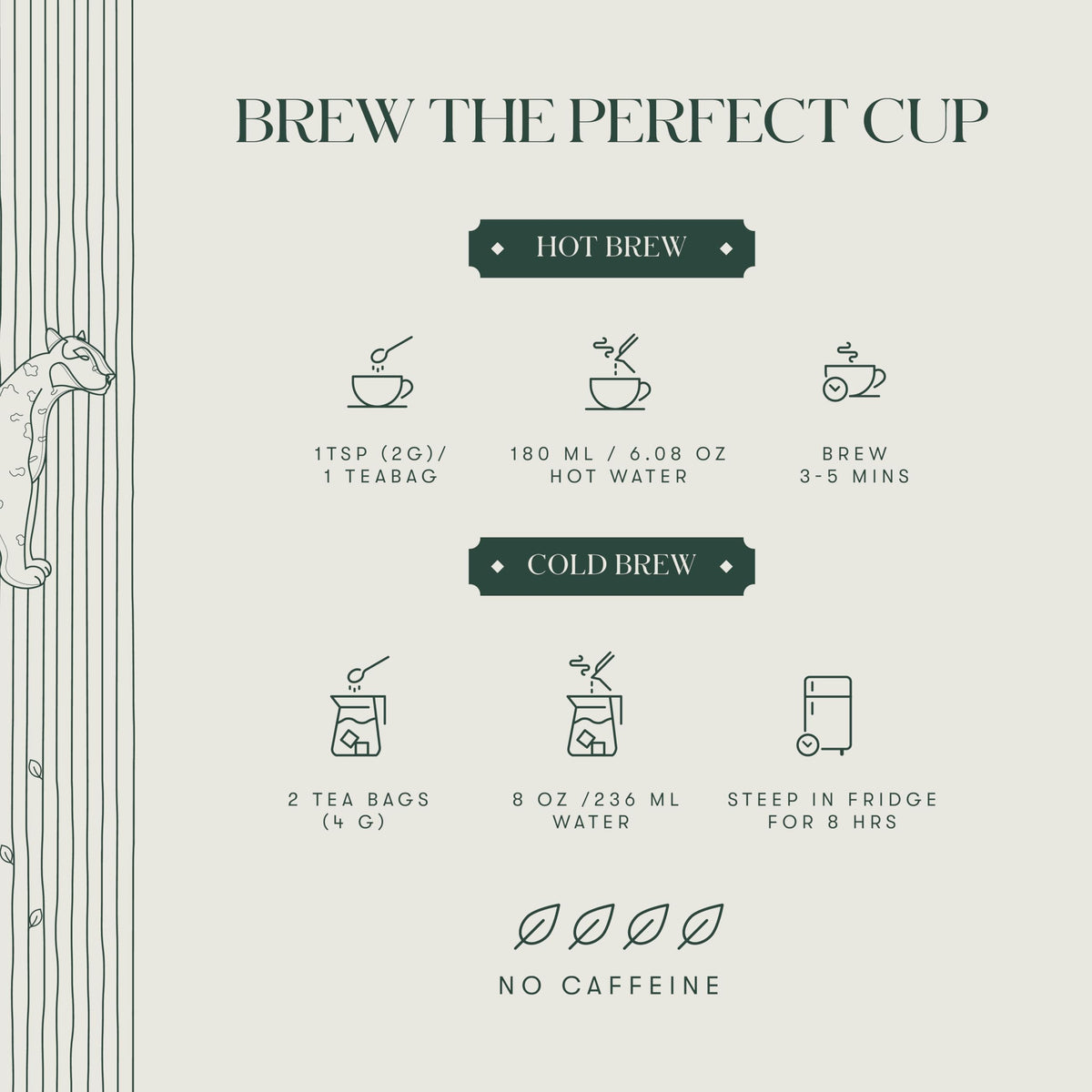 Luxmi Rooibos Chai cold brew over ice for a refreshing sip.